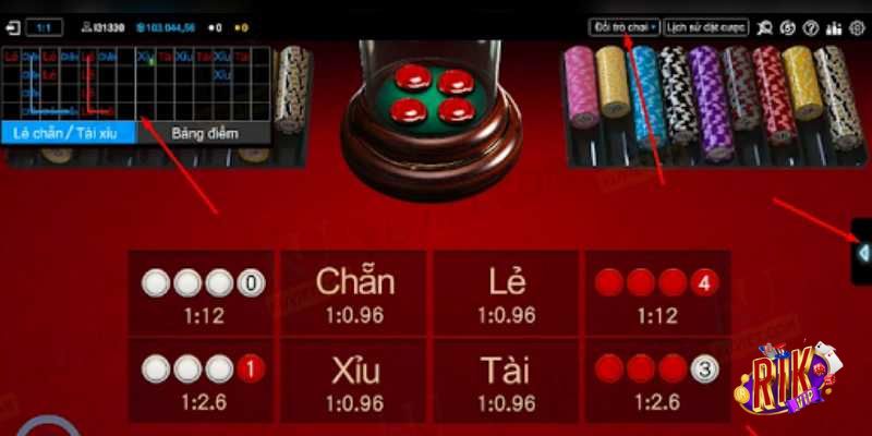 Cách đi tiền trong xóc đĩa